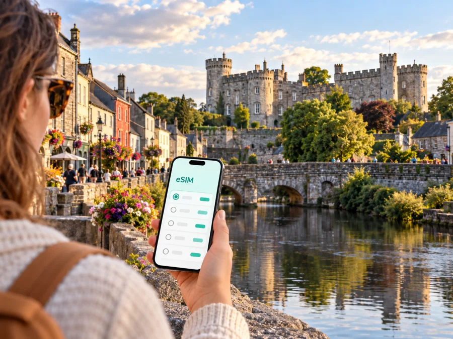 Kilkenny eSIM: İrlanda’da mobil internet rehberi