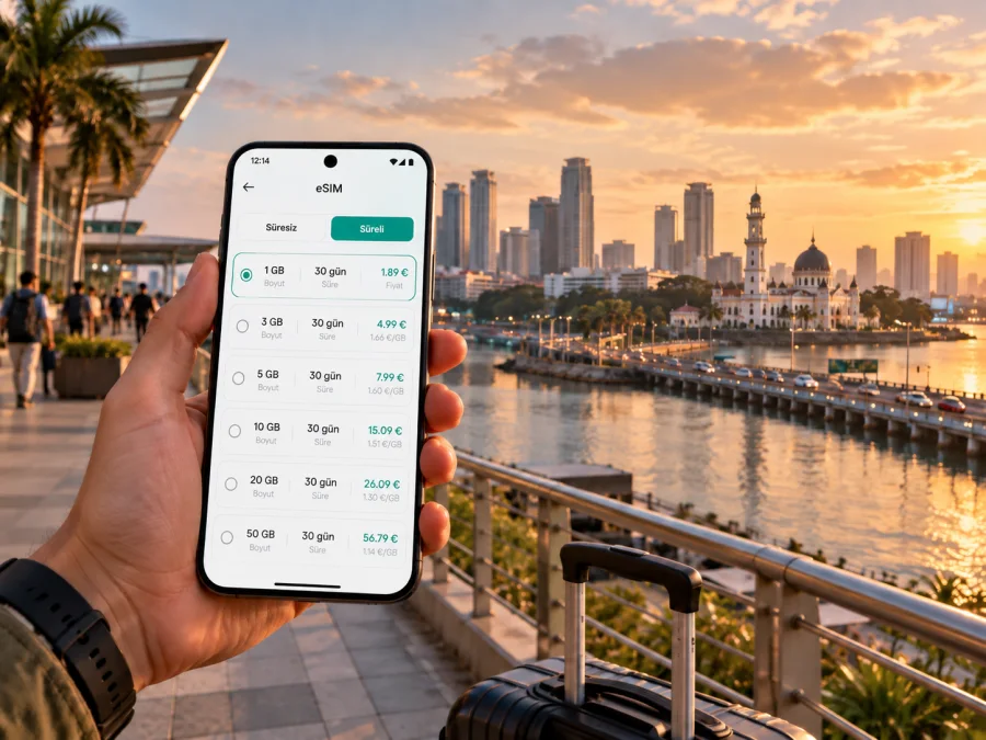 Johor Bahru eSIM: mobil internet ve bağlantı rehberi