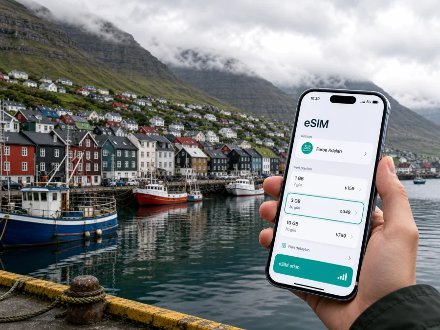Klaksvik eSIM: mobil internet rehberi