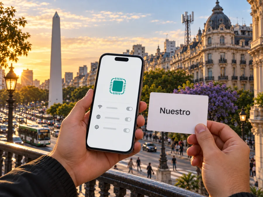 Nuestro eSIM en Argentina: qué comprobar