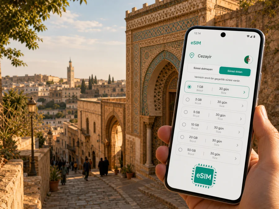 Tlemcen eSIM: mobil internet rehberi