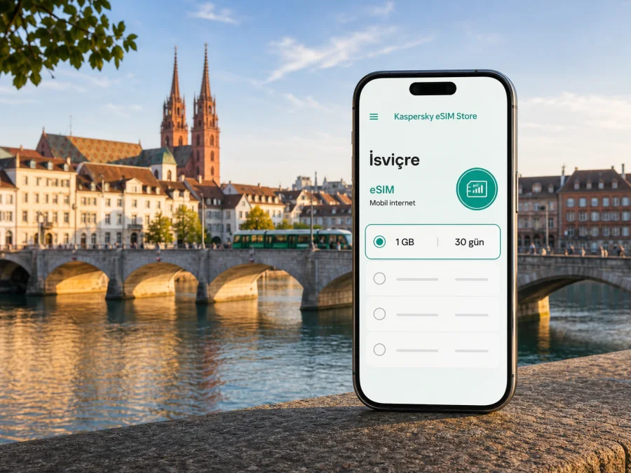 Basel eSIM: mobil internet ve şehir bağlantısı