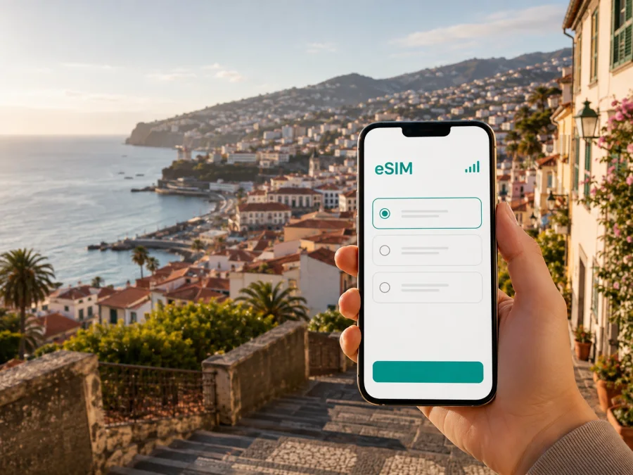 Funchal eSIM: mobil bağlantı ve internet rehberi