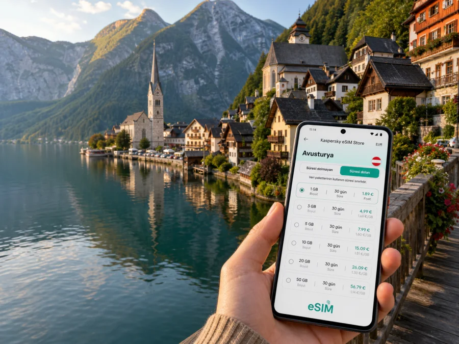 Hallstatt eSIM: mobil internet rehberi