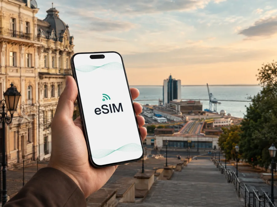 Odesa'da eSIM: mobil internet rehberi