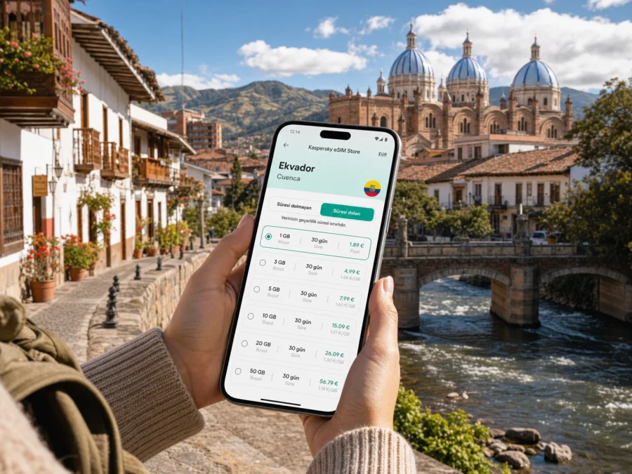 Cuenca eSIM: mobil internet rehberi
