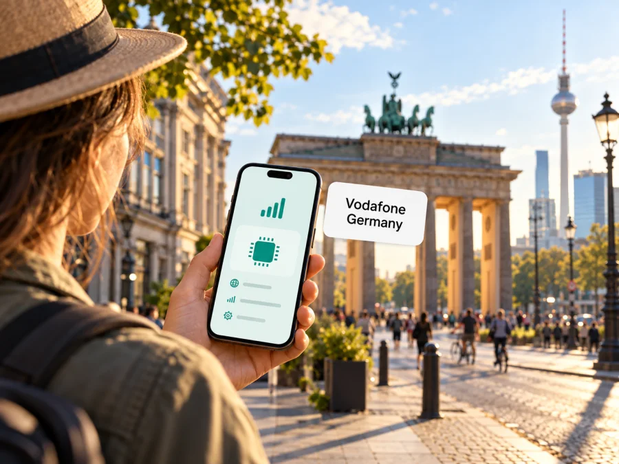 Vodafone Germany eSIM: Almanya’da bağlantı rehberi