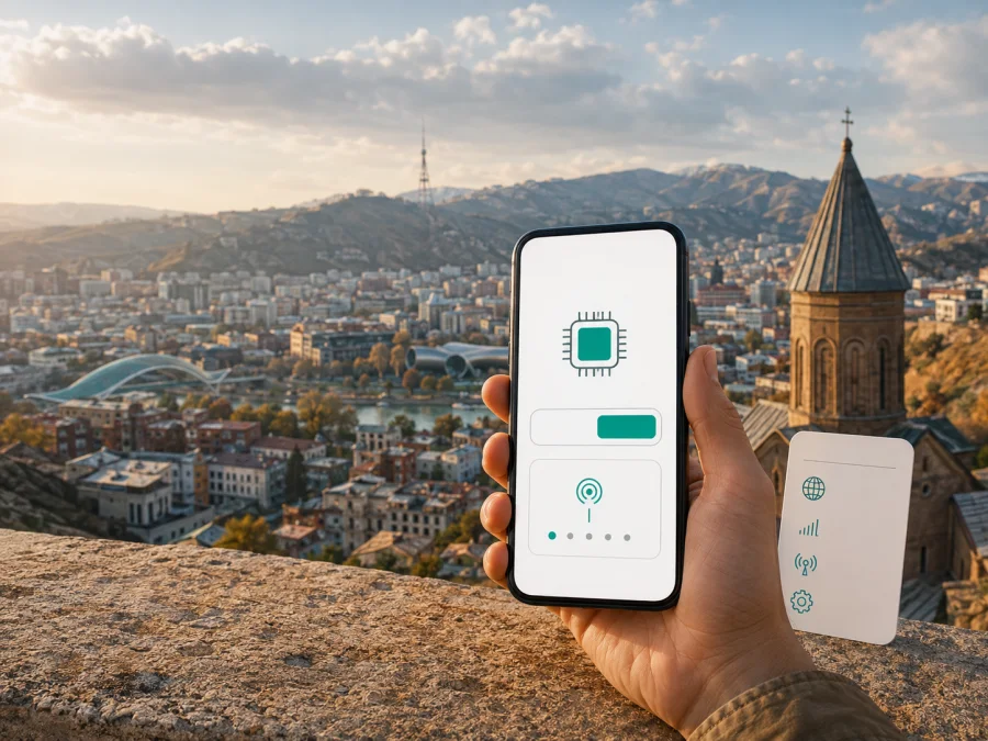 Magticom eSIM Gürcistan'da: bağlantı rehberi