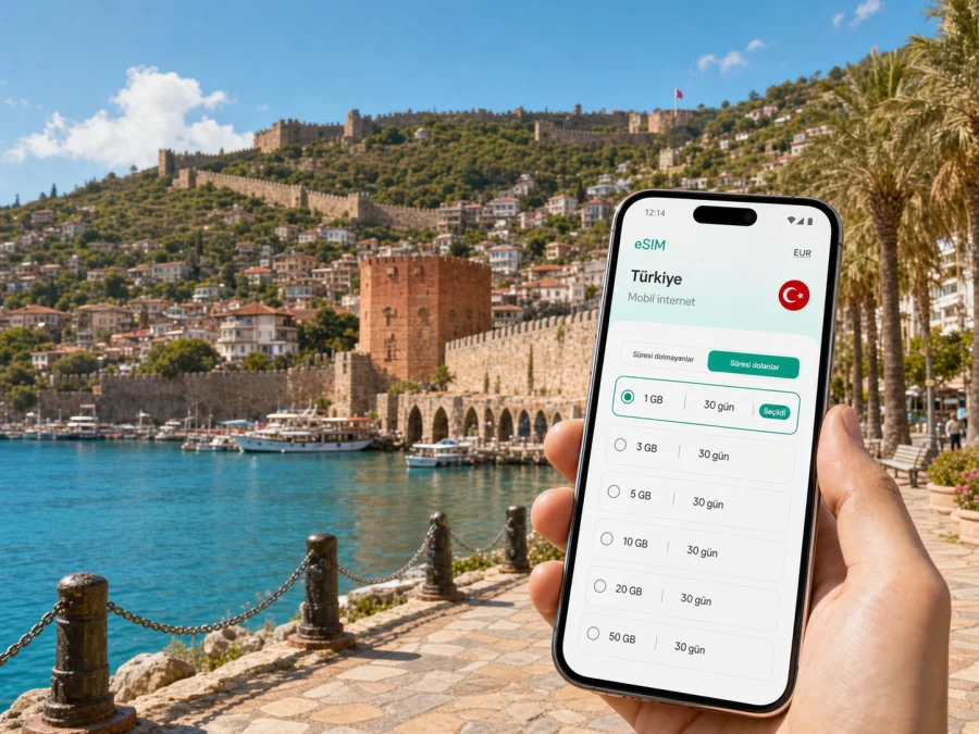 Alanya eSIM: mobil internet rehberi
