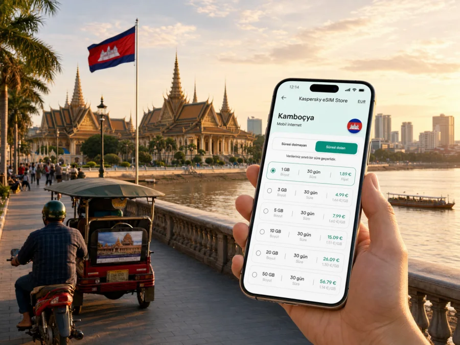 Phnom Penh eSIM: mobil internet rehberi