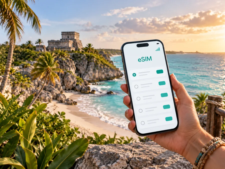 Tulum eSIM: Meksika’da mobil internet rehberi