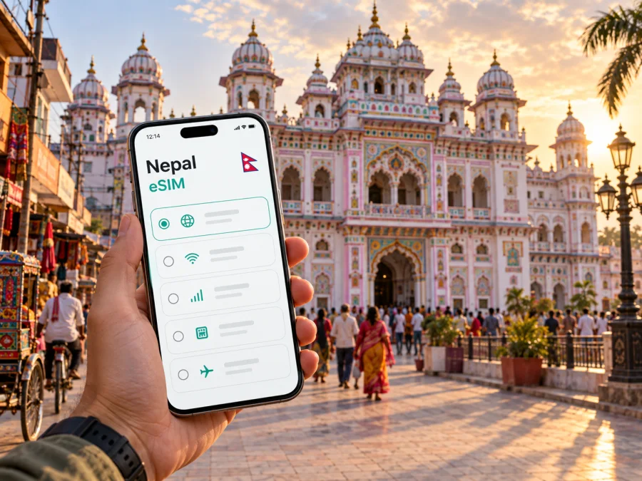 Janakpur eSIM: Nepal'de mobil internet rehberi