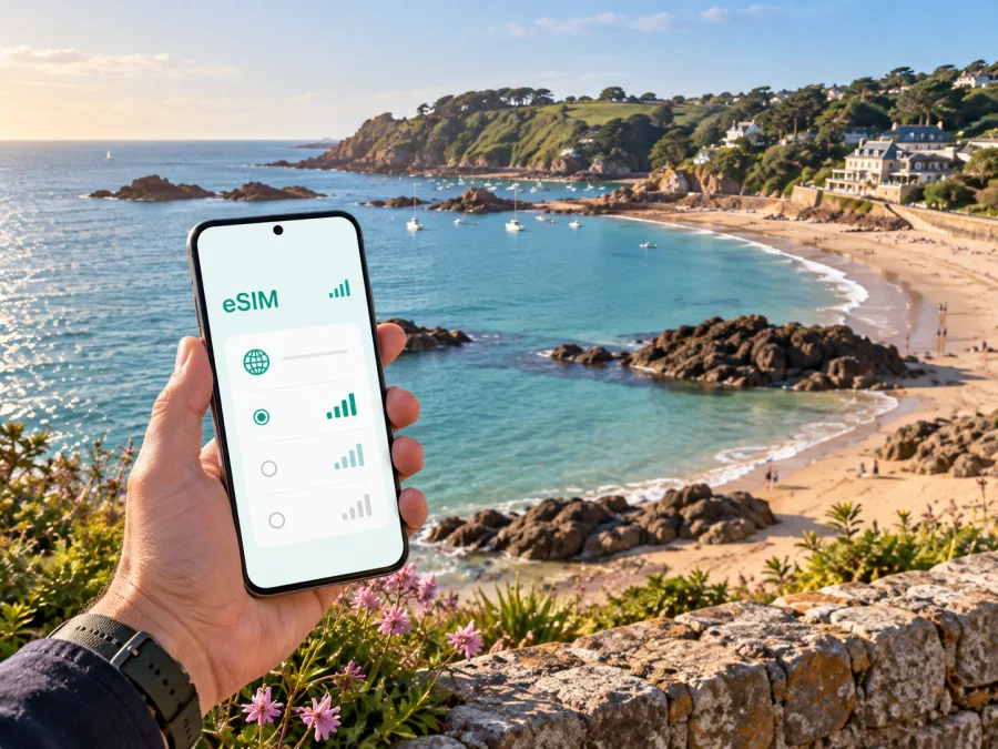 St Brelade eSIM: Mobil İnternet Rehberi
