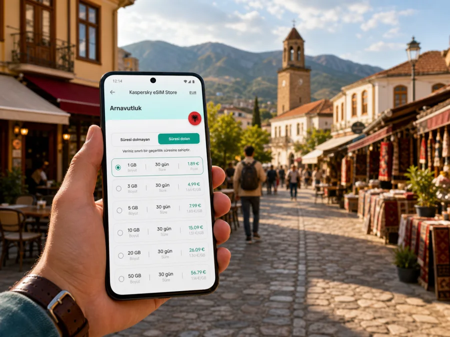 Korca eSIM: Mobil internet rehberi