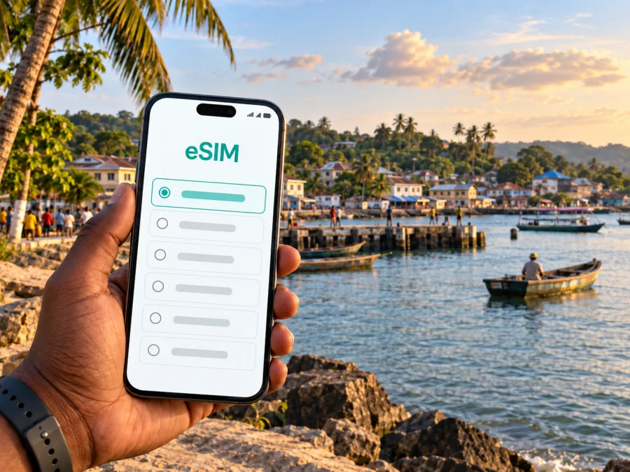 Bonthe eSIM: Sierra Leone'de mobil internet