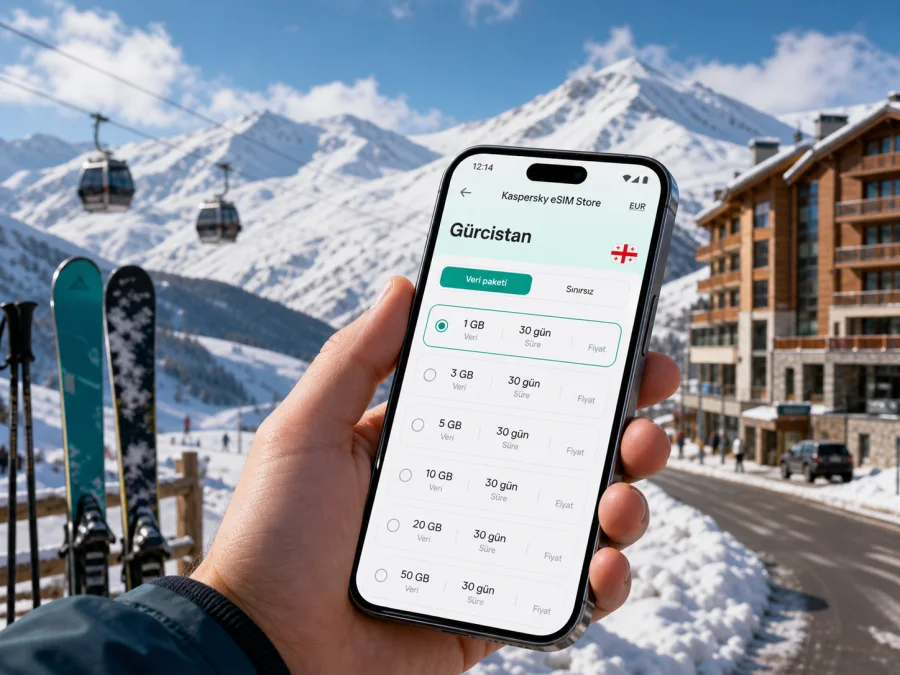 Gudauri eSIM: mobil internet rehberi