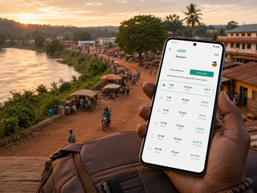Bambari eSIM: mobil internet rehberi