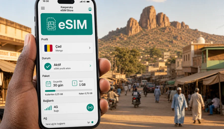 Mongo eSIM: Çad için mobil internet rehberi