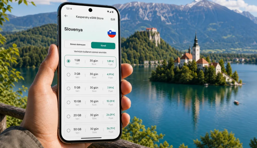 Slovenya eSIM: mobil internet rehberi