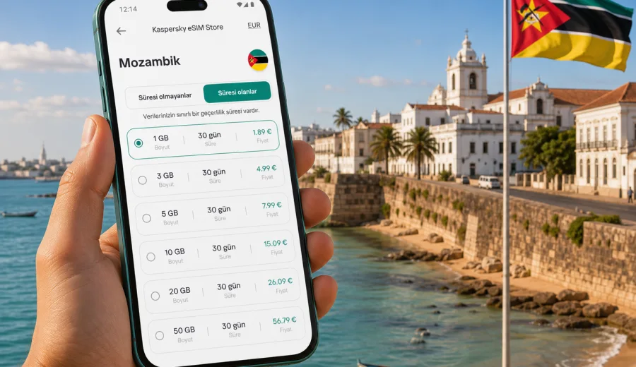Mozambik eSIM: mobil internet rehberi