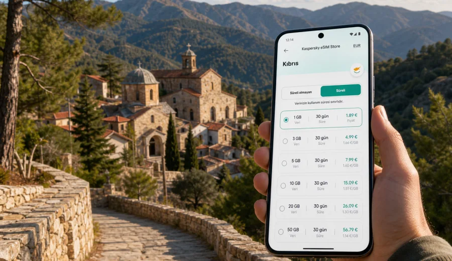 Troodos eSIM: Kıbrıs’ta mobil internet rehberi