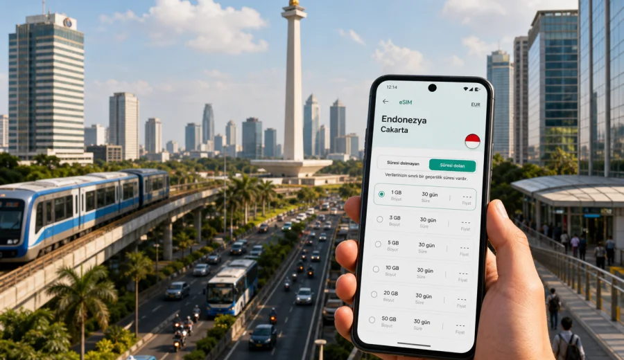 Cakarta eSIM: mobil internet rehberi