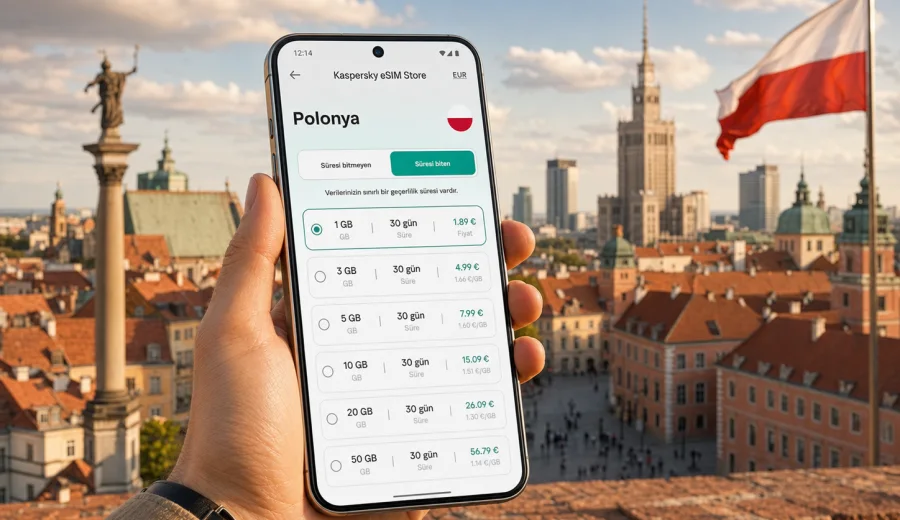 Polonya eSIM: Mobil Bağlantı ve İnternet