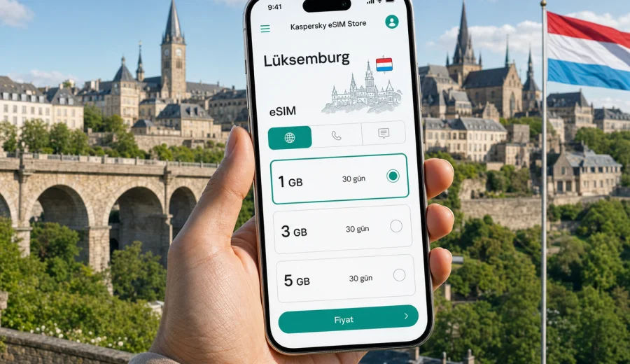 Lüksemburg eSIM: mobil internet rehberi