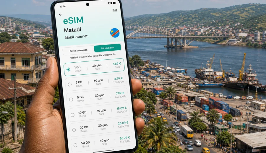 Matadi eSIM: mobil bağlantı ve internet