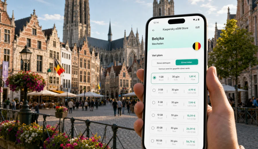 Mechelen eSIM: mobil internet rehberi