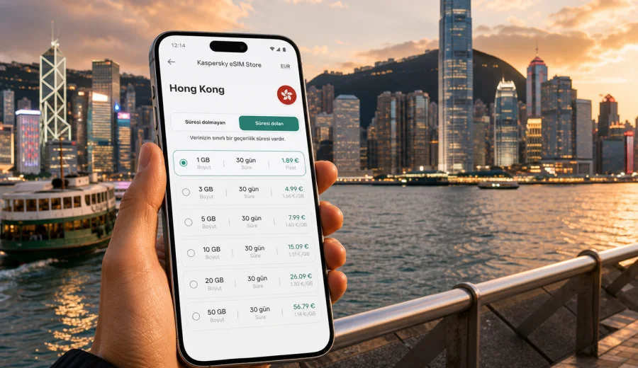Hong Kong eSIM: mobil internet rehberi