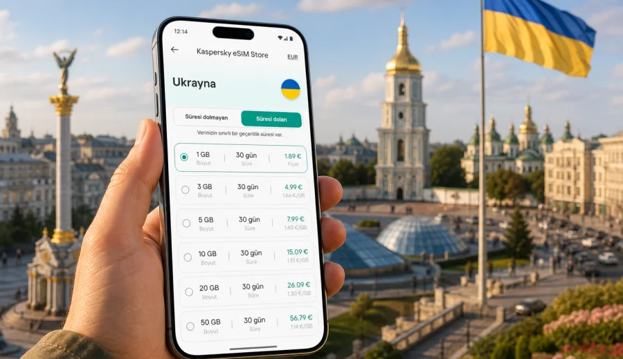 Ukrayna eSIM: Mobil Bağlantı ve İnternet
