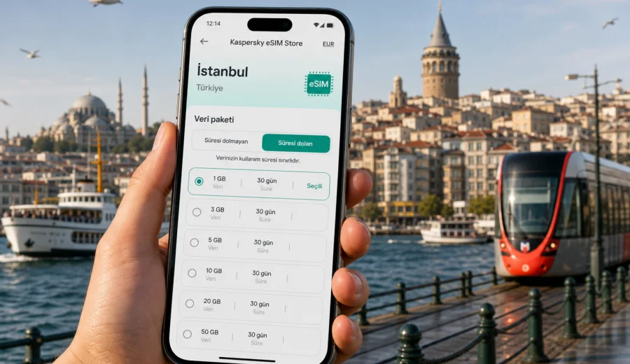 İstanbul eSIM: mobil internet rehberi