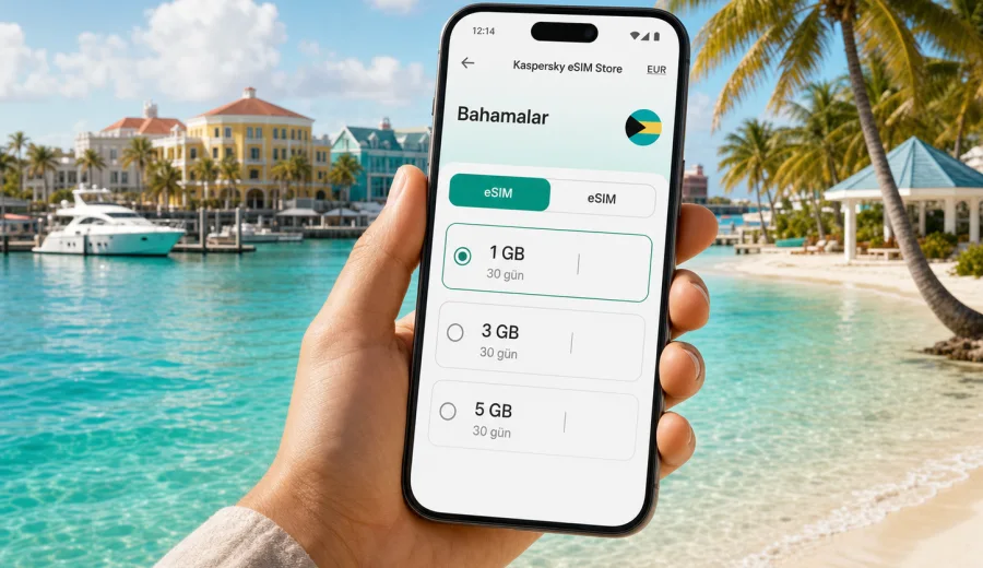 Bahamalar eSIM: mobil internet rehberi
