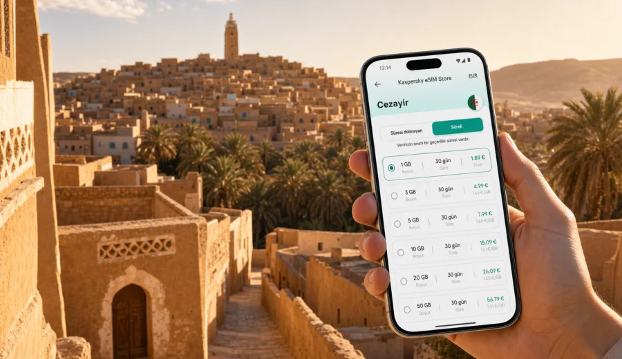 Ghardaia eSIM: mobil internet rehberi