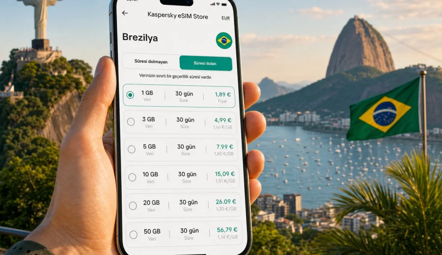 Brezilya eSIM: mobil internet rehberi