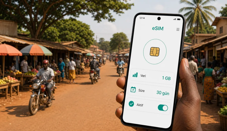 Bossangoa eSIM: mobil internet rehberi