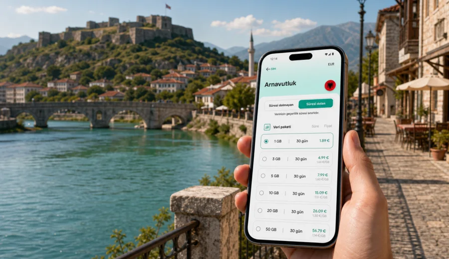 İşkodra eSIM: mobil bağlantı ve internet rehberi