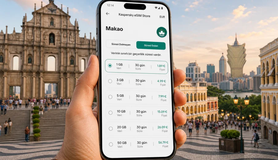 Makao eSIM: mobil bağlantı ve internet