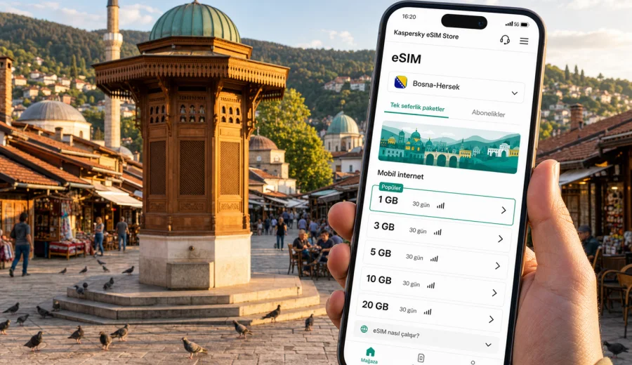 Saraybosna eSIM: mobil internet rehberi