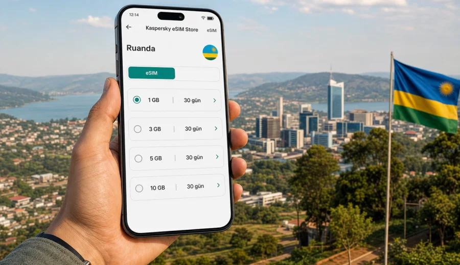 Ruanda eSIM: mobil internet rehberi