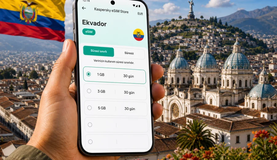 Ekvador eSIM: mobil internet rehberi