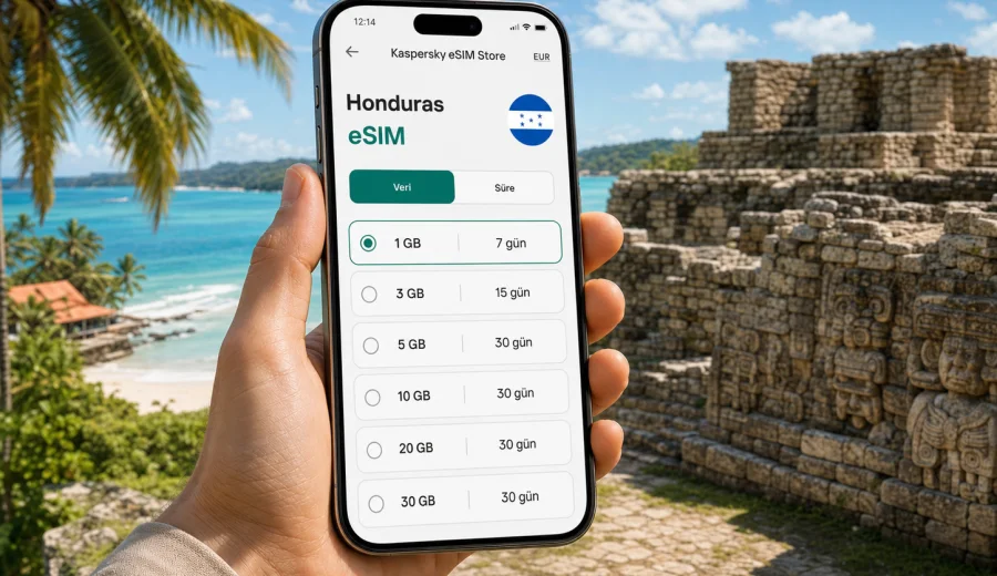 Honduras eSIM: mobil internet rehberi