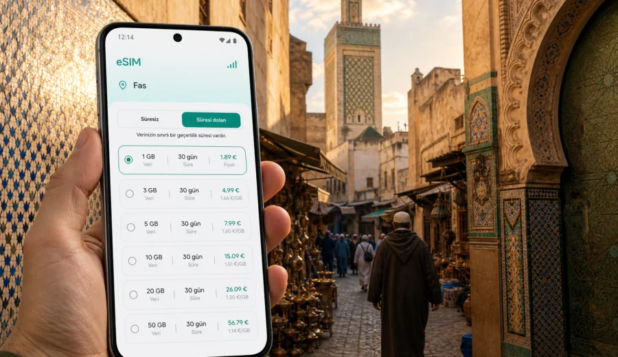 Fes eSIM: mobil internet ve bağlantı rehberi