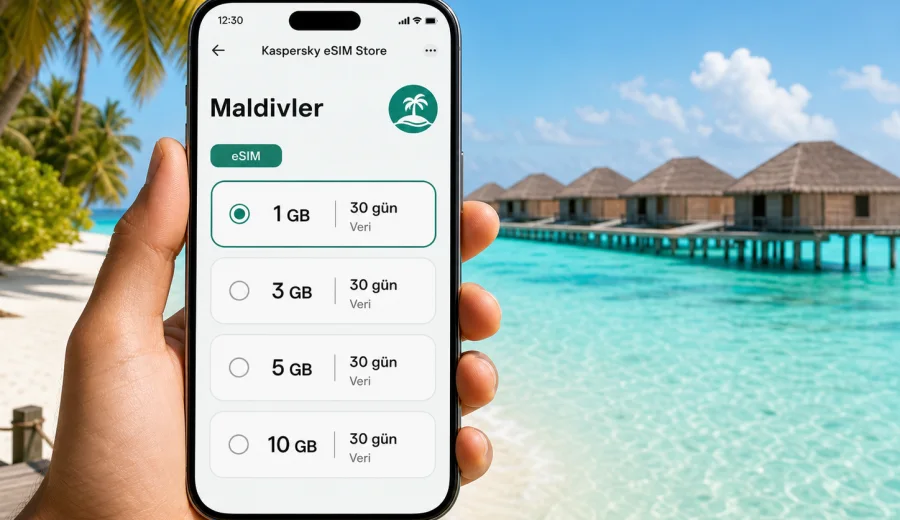 Maldivler eSIM: mobil bağlantı ve internet