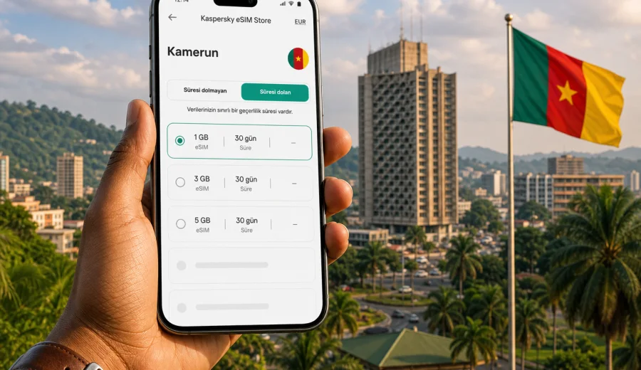 Kamerun eSIM: mobil internet rehberi