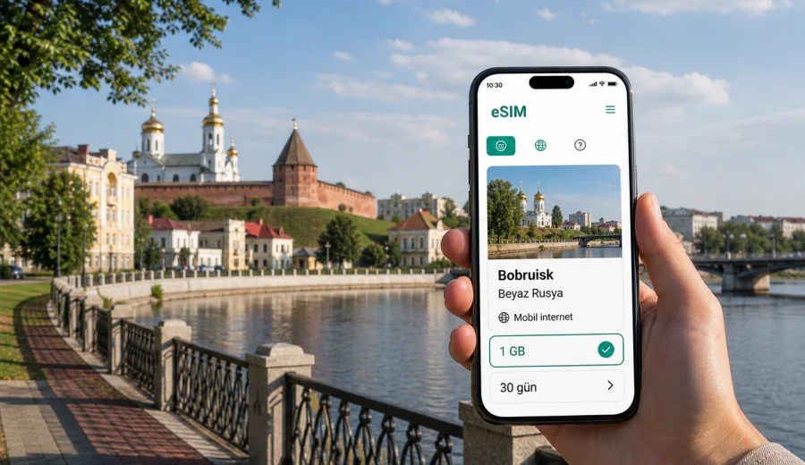 Bobruisk eSIM: mobil internet rehberi