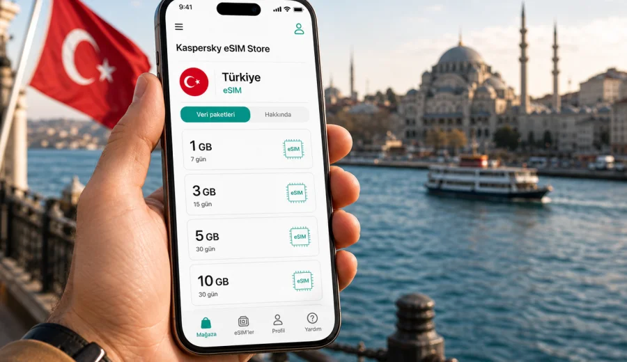Türkiye eSIM: mobil bağlantı ve internet