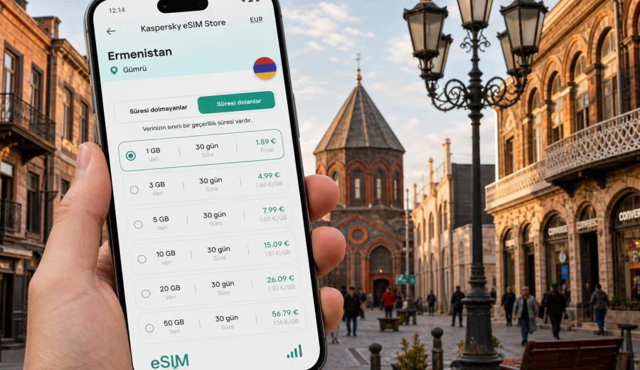 Gümrü eSIM: mobil internet rehberi