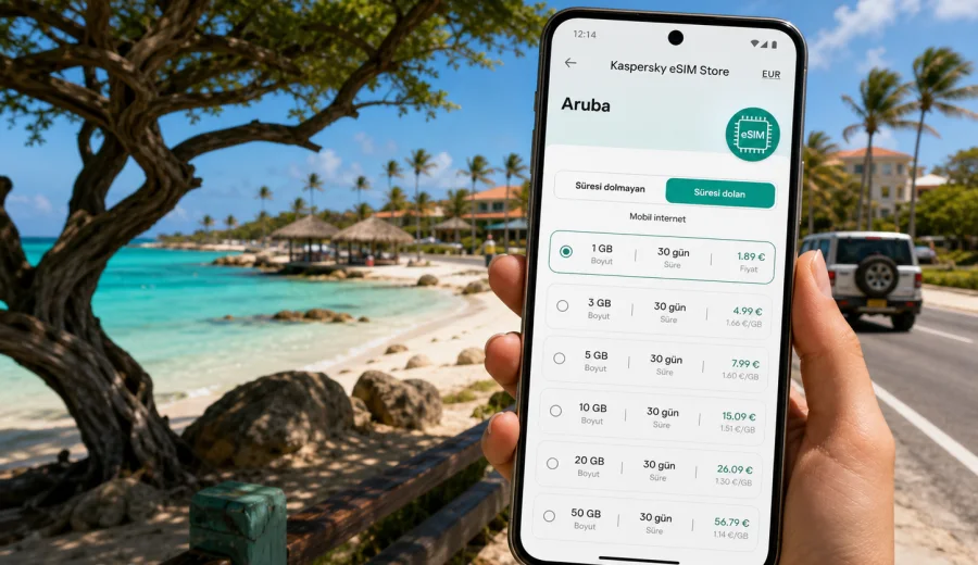 Noord eSIM: Aruba'da mobil internet rehberi